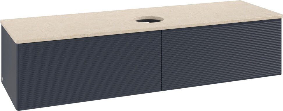 Villeroy & Boch Waschbeckenunterschrank Antao K36110 1600 mm Anthracite Matt Lacquer