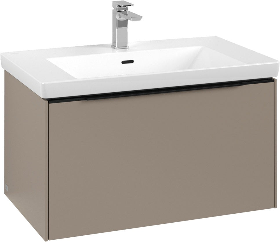 Villeroy & Boch Waschtischunterschrank Subway 3.0 C 573L0 Brilliant White mit Beleuchtung