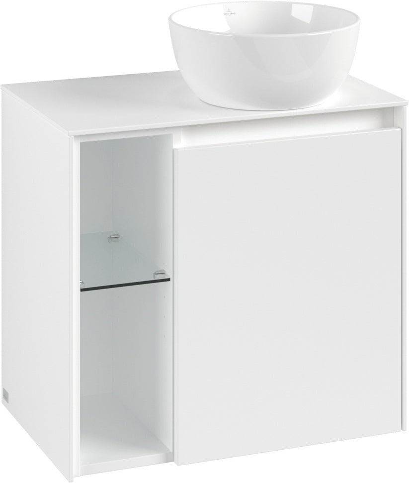 Villeroy & Boch Waschbeckenunterschrank Collaro C151 B0 600x548x380mm White Oak mit Beleuchtung