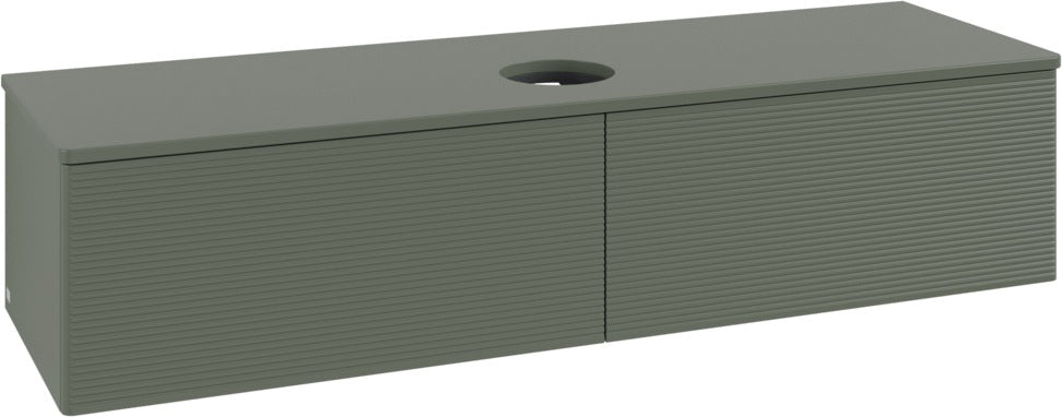 Villeroy & Boch Waschbeckenunterschrank Antao K36110 1600 mm Anthracite Matt Lacquer
