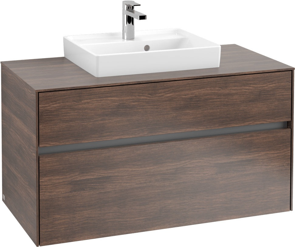 Villeroy & Boch Waschbeckenunterschrank Collaro C016 Arizona Oak 1000 mm mit SoftClosing