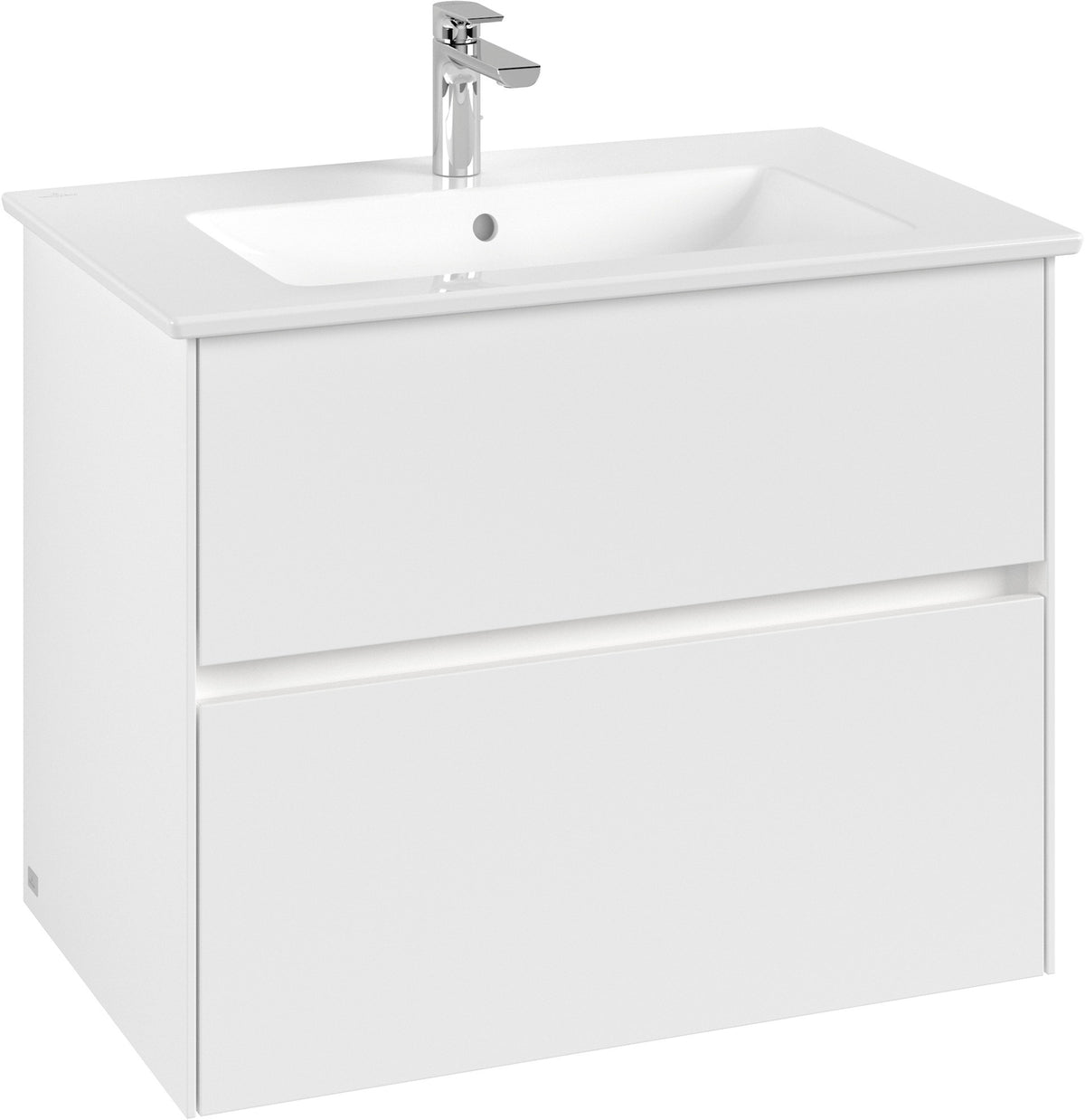 Villeroy & Boch Waschtischunterschrank Collaro C144 B0 761 mm White Matt mit LED-Beleuchtung und SoftClosing