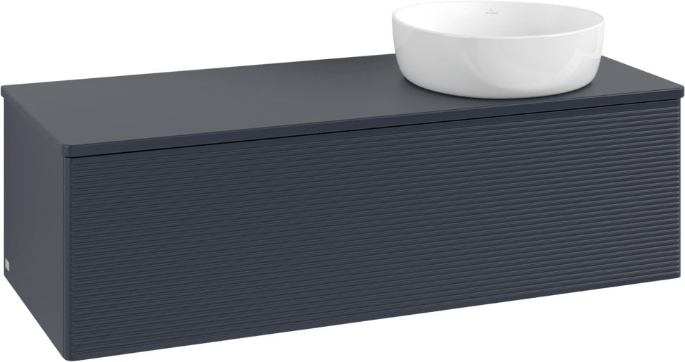 Villeroy & Boch Waschtischunterschrank Antao K34110 1200 mm Anthrazit Matt Lack