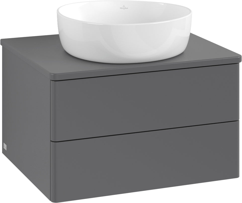 Villeroy & Boch Waschtischunterschrank Antao L18010 600x360x500mm Anthracite Matt Lacquer