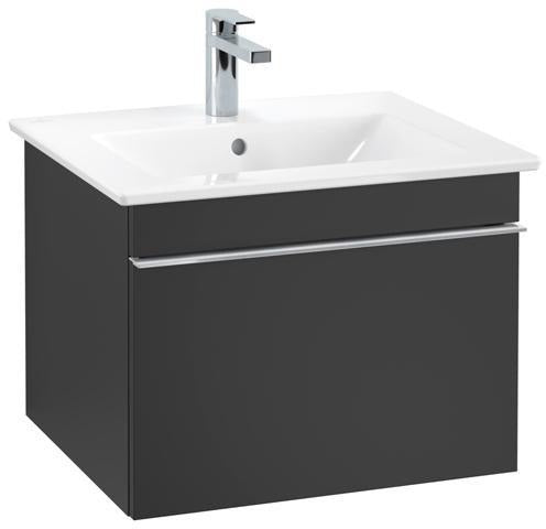 Villeroy & Boch Venticello Waschbeckenunterschrank 553 mm Glossy White – Wandhängend mit Auszug
