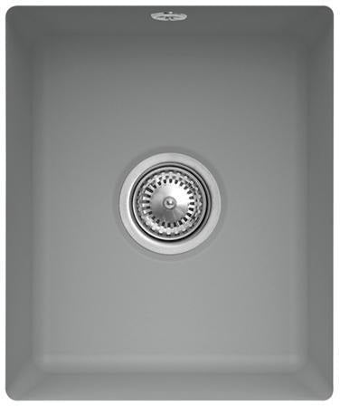 Villeroy & Boch Unterbauspüle Subway 45 SU Keramik Ebony CeramicPlus 375x440 mm
