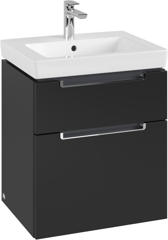 Villeroy & Boch Subway 2.0 Waschbeckenunterschrank A90810 Volcano Black 537 mm