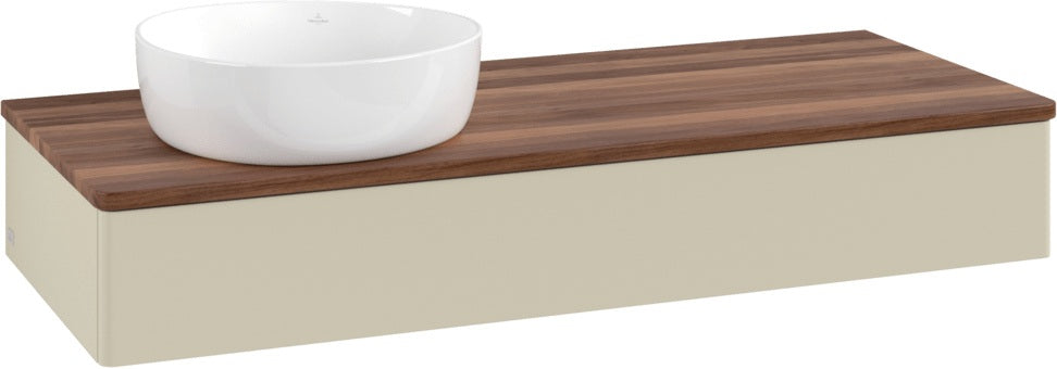 Villeroy & Boch Waschbeckenunterschrank Antao 1200 mm Anthrazit Matt mit Auszug