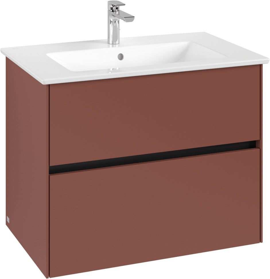 Villeroy & Boch Waschbeckenunterschrank Collaro C144 B0 761 mm White Oak mit LED-Beleuchtung