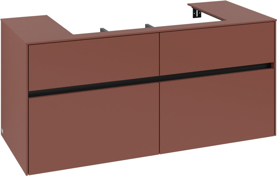 Villeroy & Boch Waschtischunterschrank Collaro C087 1200 mm White Oak mit SoftClosing