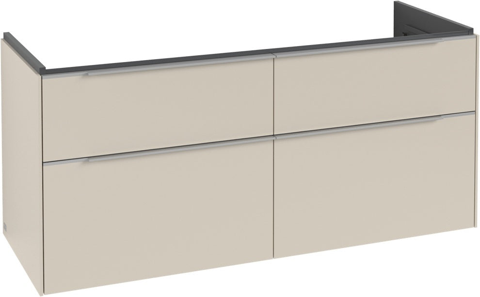 Villeroy & Boch Waschtischunterschrank Subway 3.0 C 568L0 1272 mm Brilliant White mit LED