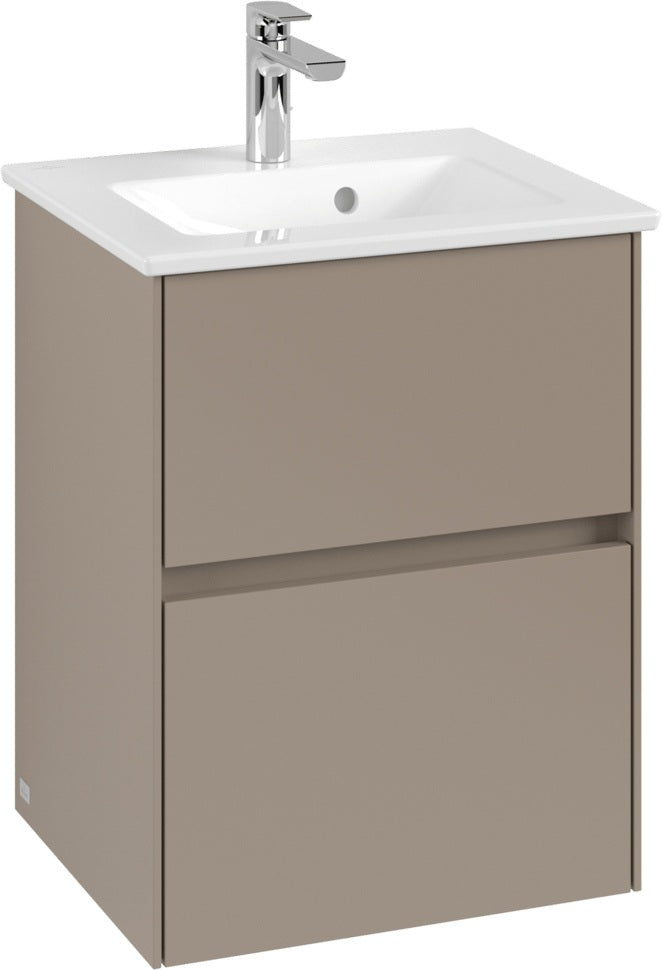 Villeroy & Boch Waschbeckenunterschrank Collaro C141 White Oak 472 mm mit SoftClosing