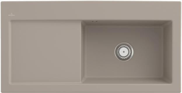 Villeroy & Boch Spüle SUBWAY 60 XL 1000x510mm Snow White CeramicPlus