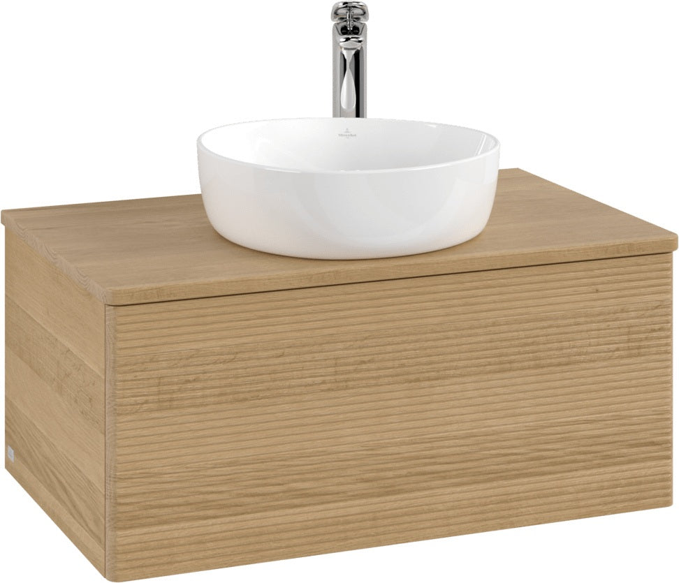Villeroy & Boch Waschtischunterschrank Antao K30151 800 mm Warm Walnut mit Auszug