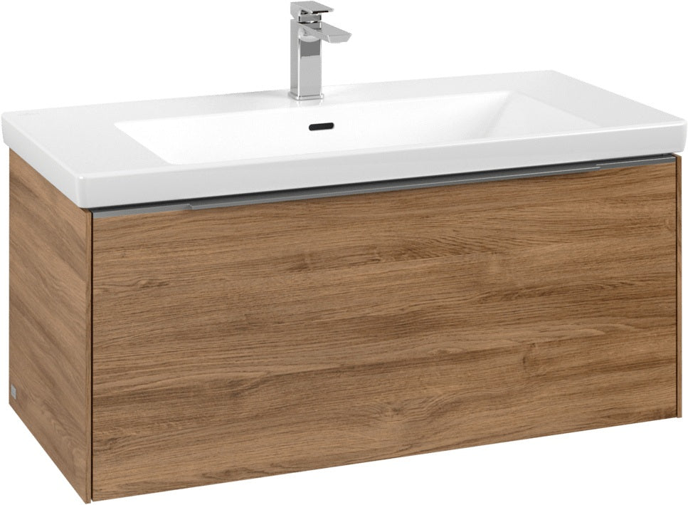 Villeroy & Boch Waschtischunterschrank Subway 3.0 C Brilliant White 973 mm mit SoftClosing