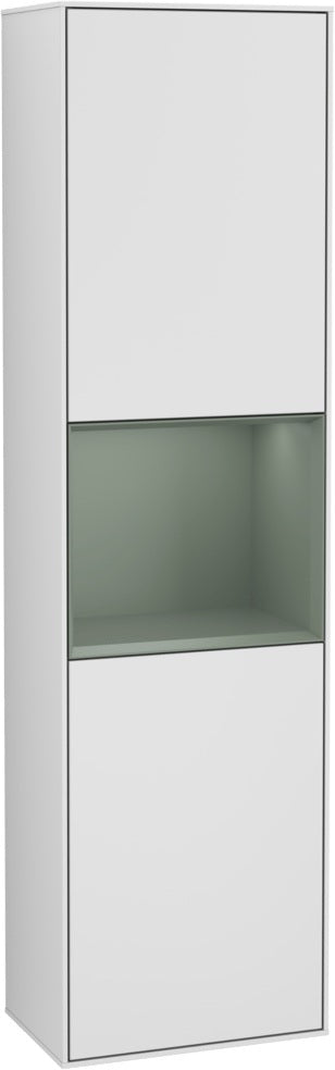 Villeroy & Boch Hochschrank Finion G460GF – Hochglanz Weiß, LED-Beleuchtung, SoftClose