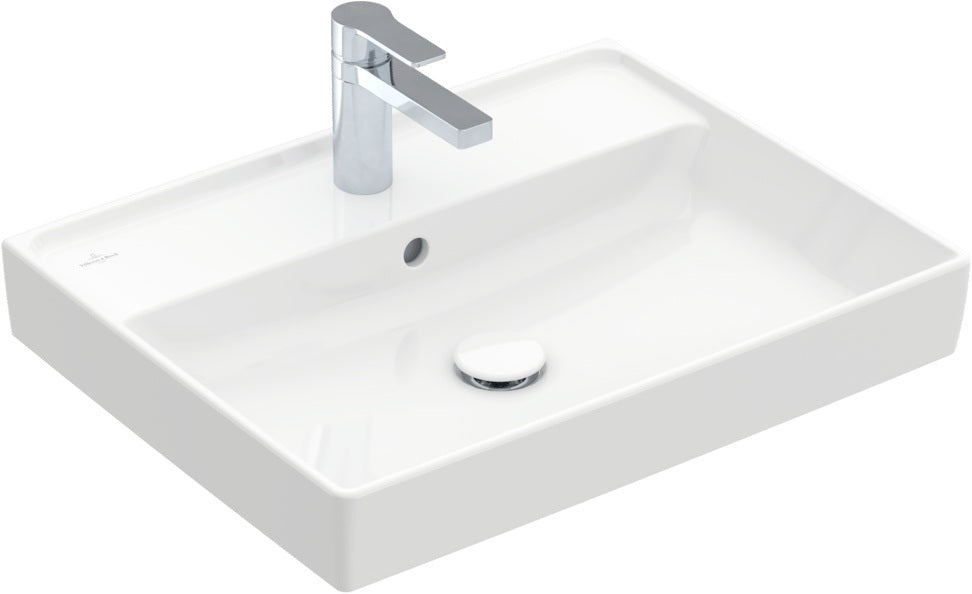 Villeroy & Boch Wandwaschbecken Collaro 4A336G 600x470 mm Rechteck Weiß Alpin TitanCeram