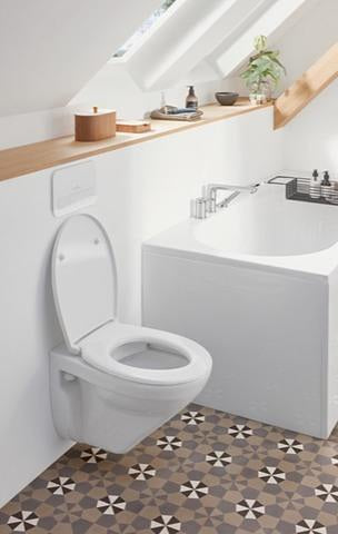 Villeroy & Boch ViConnect Betätigungsplatte 922400 Eckig Glas Glossy Grey 269 x 161 mm