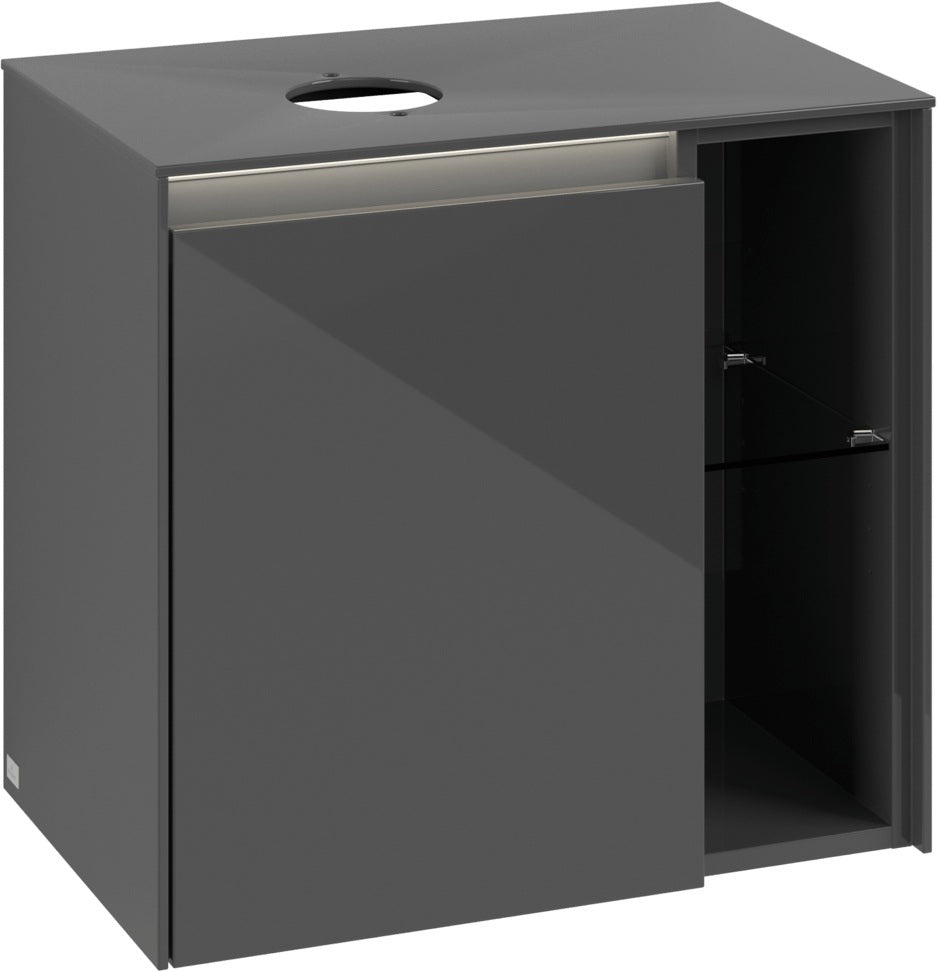 Villeroy & Boch Waschbeckenunterschrank Collaro C151 B0 600x548x380mm White Oak mit Beleuchtung