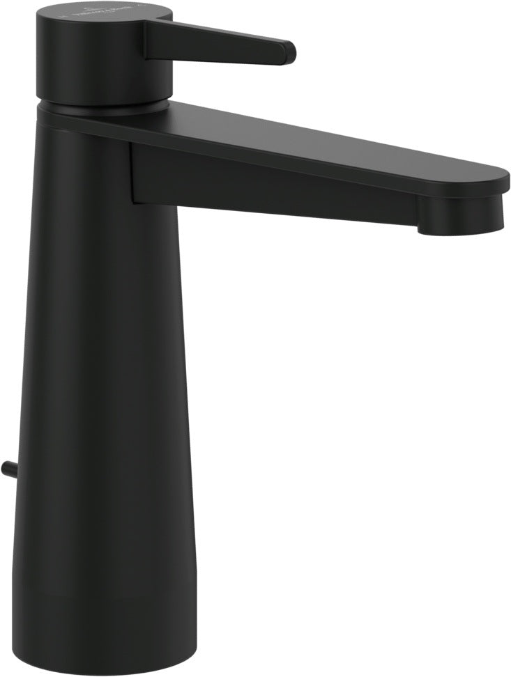 Villeroy & Boch Conum Einhand-Waschtischarmatur mit Zugstangen-Ablauf, Chrom, 49x165x169 mm