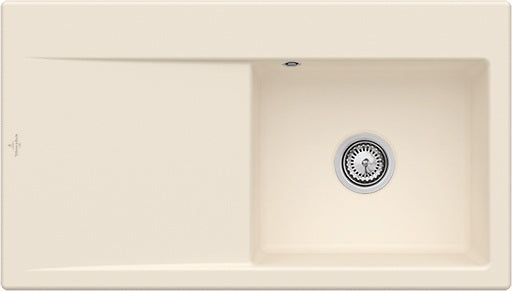 Villeroy & Boch Einbauspüle Subway Style 50 Weiß Alpin CeramicPlus 900 mm