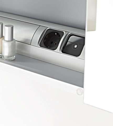 Villeroy & Boch My View 14+ Aufputz-Spiegelschrank 1000 mm mit LED-Beleuchtung und Front- sowie Innenspiegel