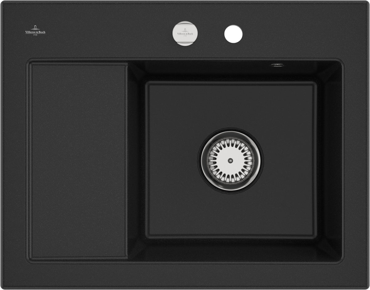 Villeroy & Boch Einbauspüle Subway 45 Compact 331301 Weiß Alpin CeramicPlus 650x510mm