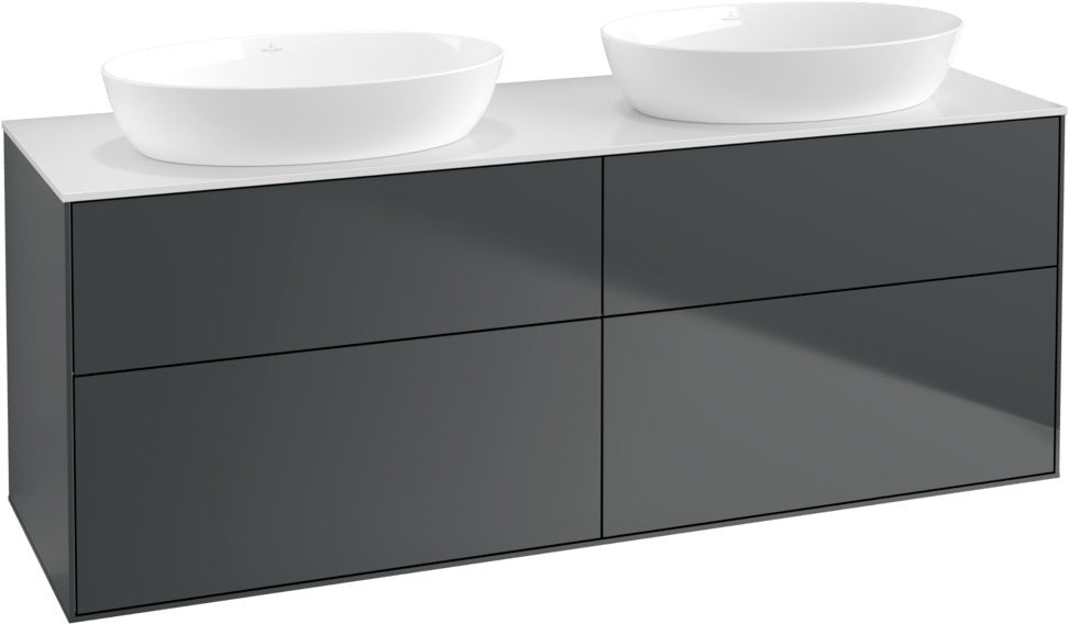 Villeroy & Boch Waschtischunterschrank Finion FA820 1600 mm Glossy White Lacquer
