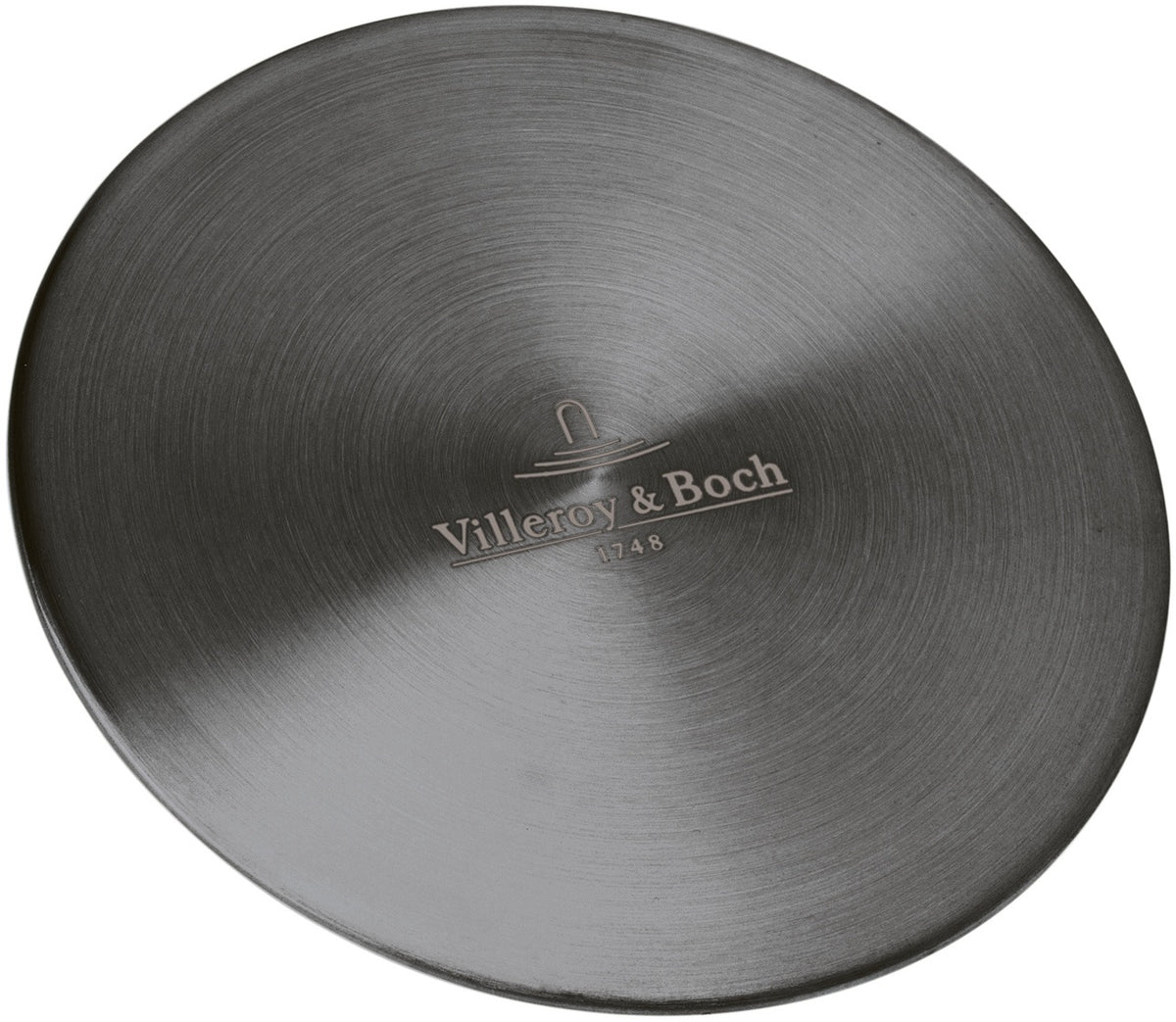 Villeroy & Boch Ventilabdeckung Cap 962415 aus massivem Edelstahl, rund, 115 mm
