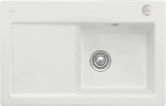 Villeroy & Boch Subway 45 Einbauspüle 780x510mm Keramik Ivory CeramicPlus