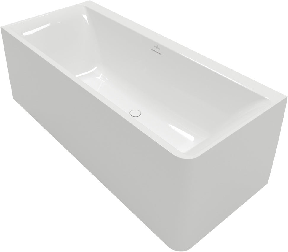 Villeroy & Boch Subway 3.0 Vorwand-Badewanne 1800x800 mm Weiß Alpin mit Schürze