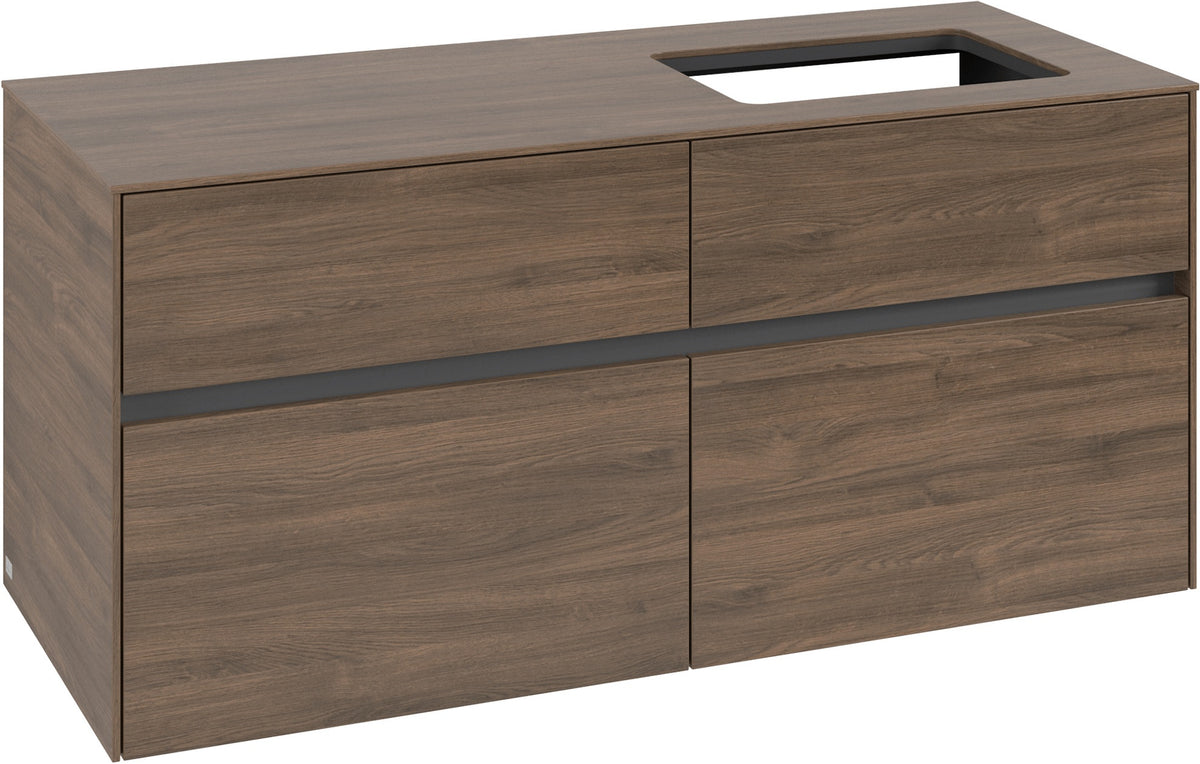 Villeroy & Boch Waschtischunterschrank Collaro C11400 Arizona Oak 1200 mm mit 4 Auszügen