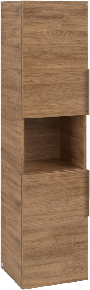 Villeroy & Boch Architectura Hochschrank B89700, 350 x 1400 x 346 mm, White Matt, 2 Türen, SoftClosing