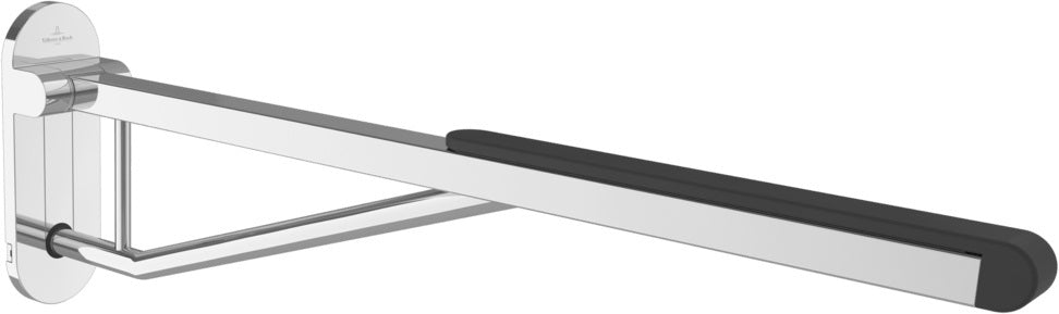 Villeroy & Boch ViCare Klappgriff 921717 – Stützgriff 750 mm, verchromt, Wandmontage, 130 kg