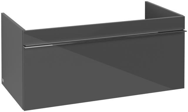 Villeroy & Boch Venticello Waschbeckenunterschrank 953 mm Glossy White – Wandhängend mit Auszug