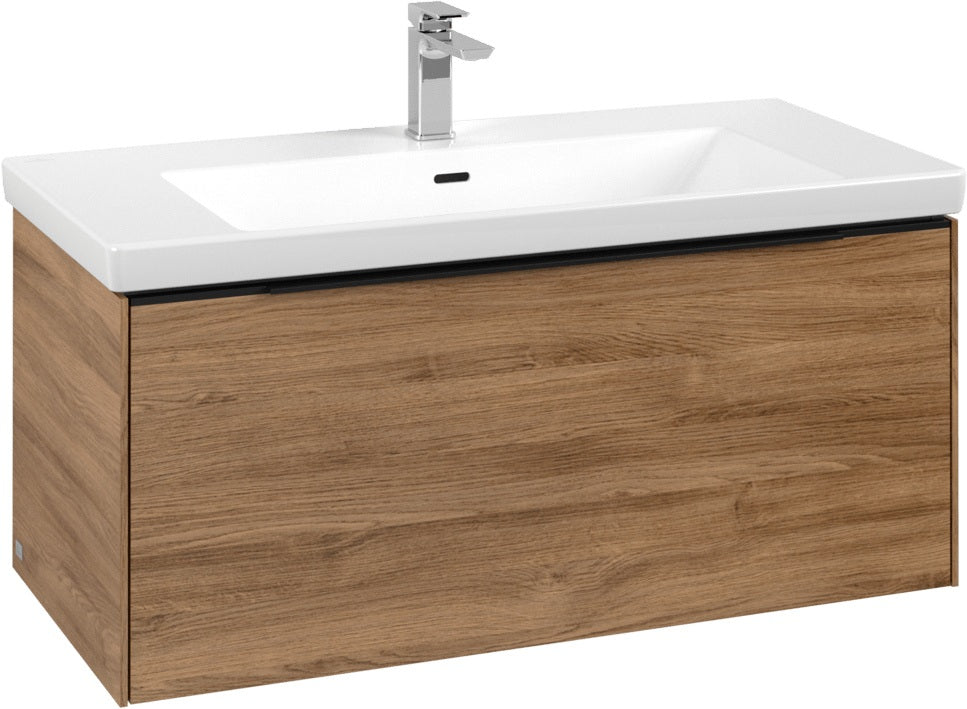 Villeroy & Boch Waschtischunterschrank Subway 3.0 C Brilliant White 973 mm mit SoftClosing