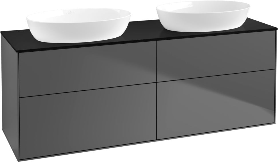 Villeroy & Boch Waschtischunterschrank Finion FA820 1600 mm Glossy White Lacquer