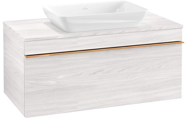 Villeroy & Boch Venticello Waschtischunterschrank 957 mm Glossy White mit Auszug