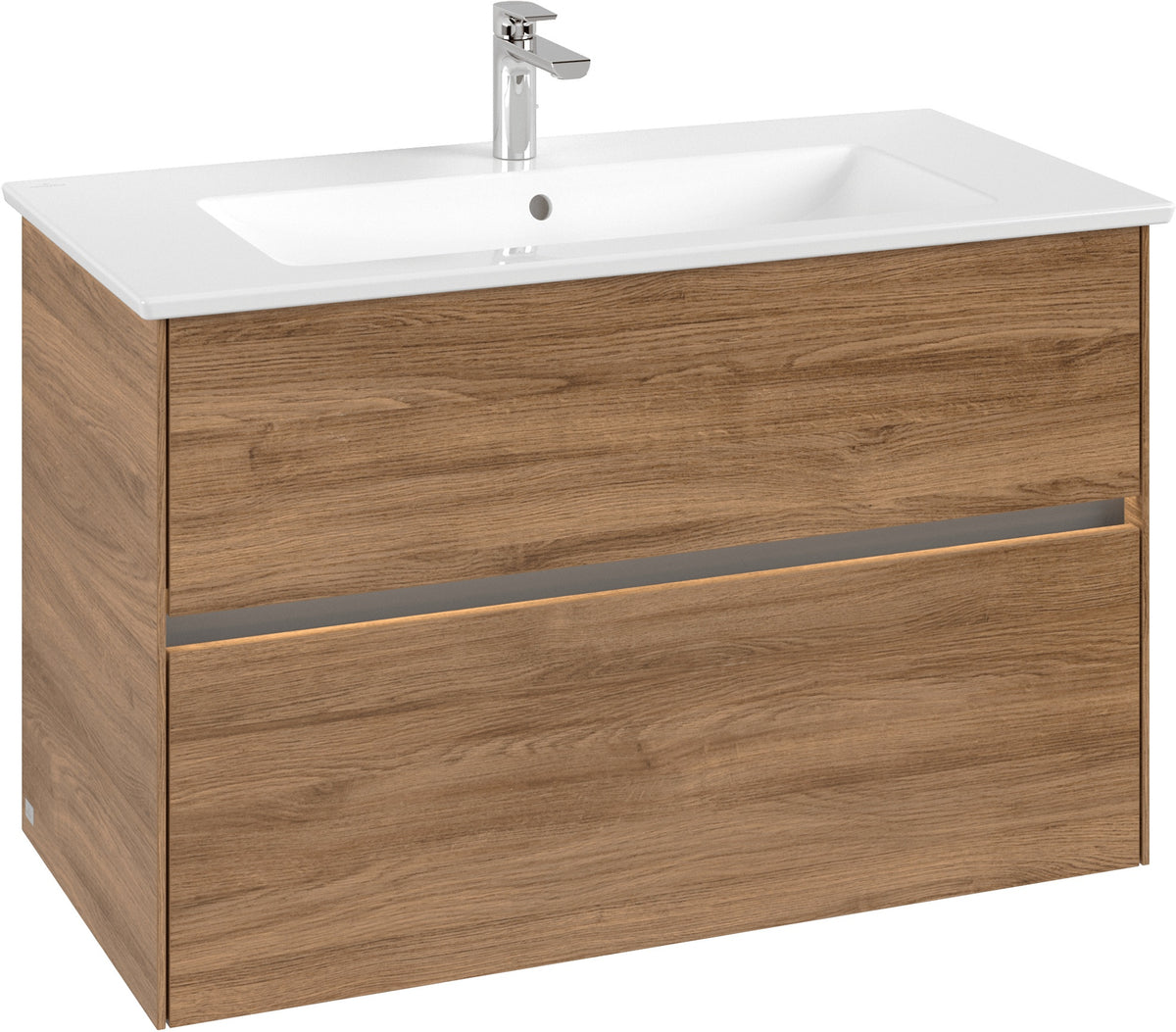 Villeroy & Boch Waschtischunterschrank Collaro C145 B0, 961 mm, White Matt, mit LED-Beleuchtung