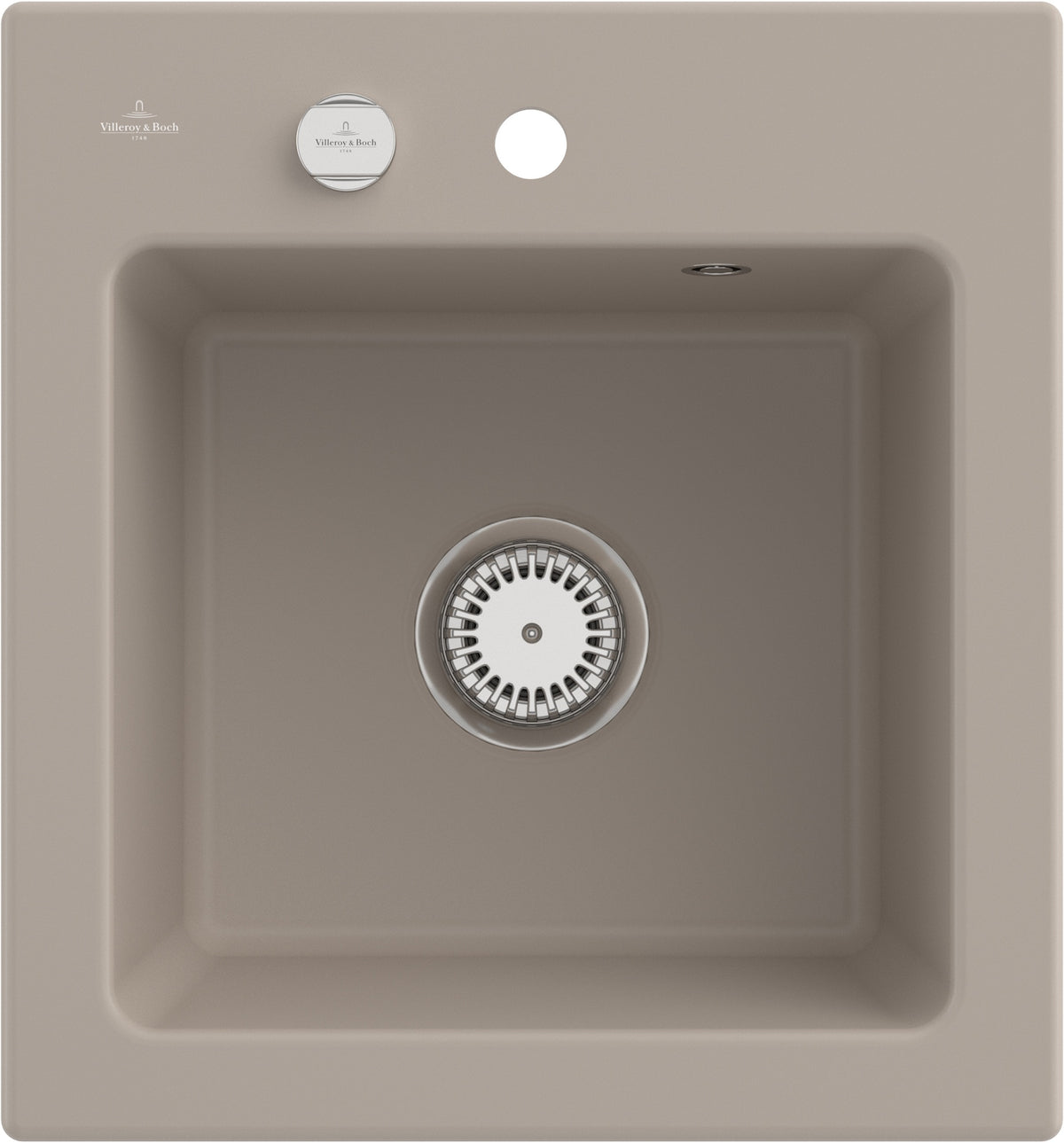 Villeroy & Boch Einbauspüle Subway 45 XS Ivory CeramicPlus 475 x 510 mm Rechteck
