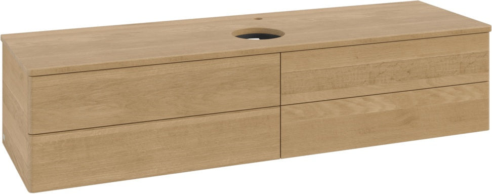 Villeroy & Boch Waschtischunterschrank Antao K25051 1600 mm Warm Walnut mit 4 Auszügen