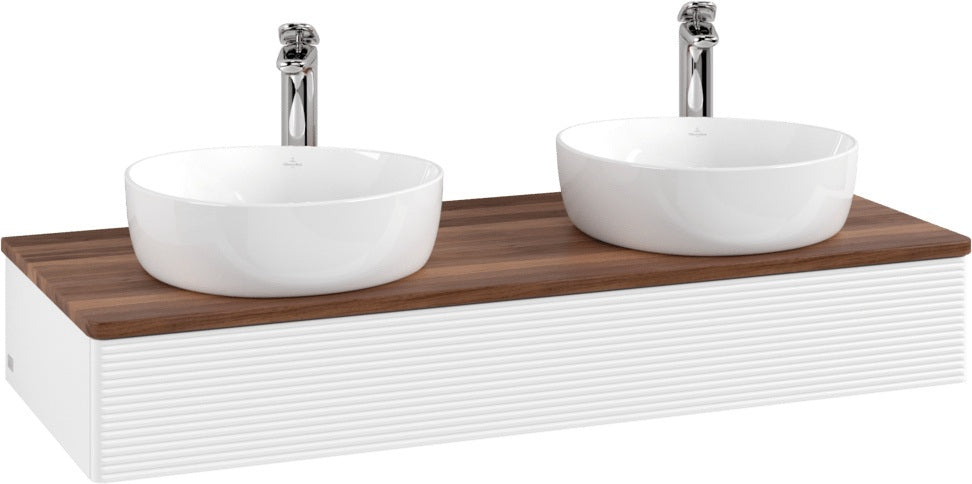Villeroy & Boch Antao Waschbeckenunterschrank K13151 1200 mm White Matt Lacquer mit SoftClosing
