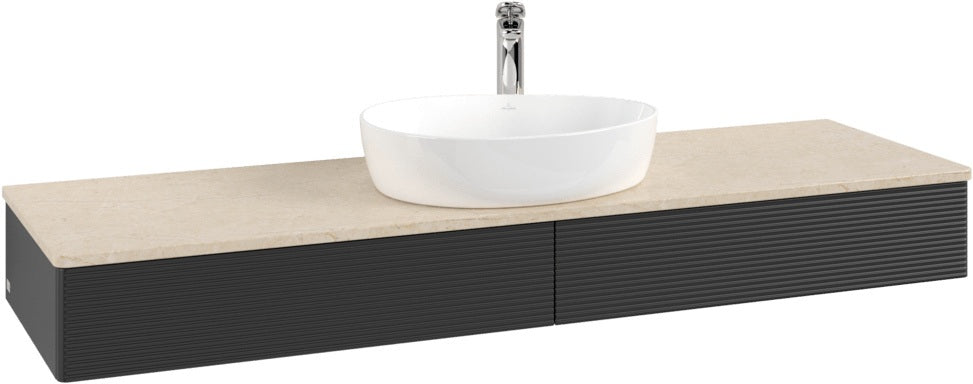 Villeroy & Boch Antao Waschtischunterschrank K14153 1600 mm Anthrazit Matt Lack
