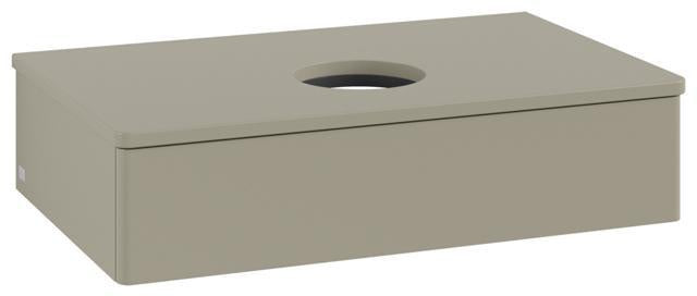 Villeroy & Boch Waschtischunterschrank Antao 800 mm Glossy White Lacquer mit LED-Beleuchtung