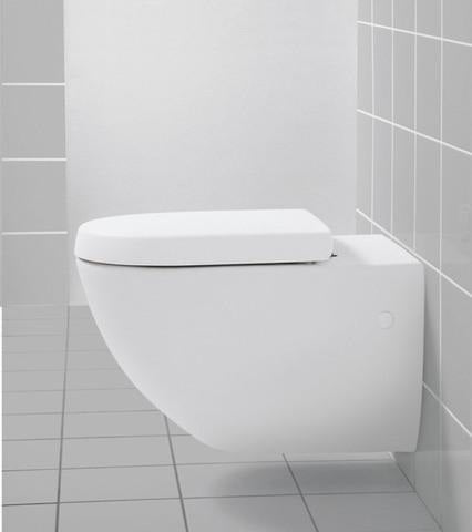 Villeroy & Boch WC-Sitz Subway 9M5561 – Oval, Weiß Alpin, Duroplast, Edelstahl-Scharniere