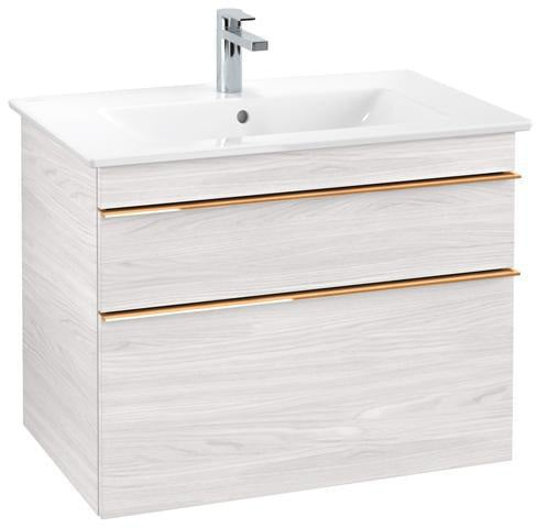 Villeroy & Boch VENTICELLO Waschtischunterschrank 753 mm Santana Oak mit 2 Auszügen und Glasabtrennungen