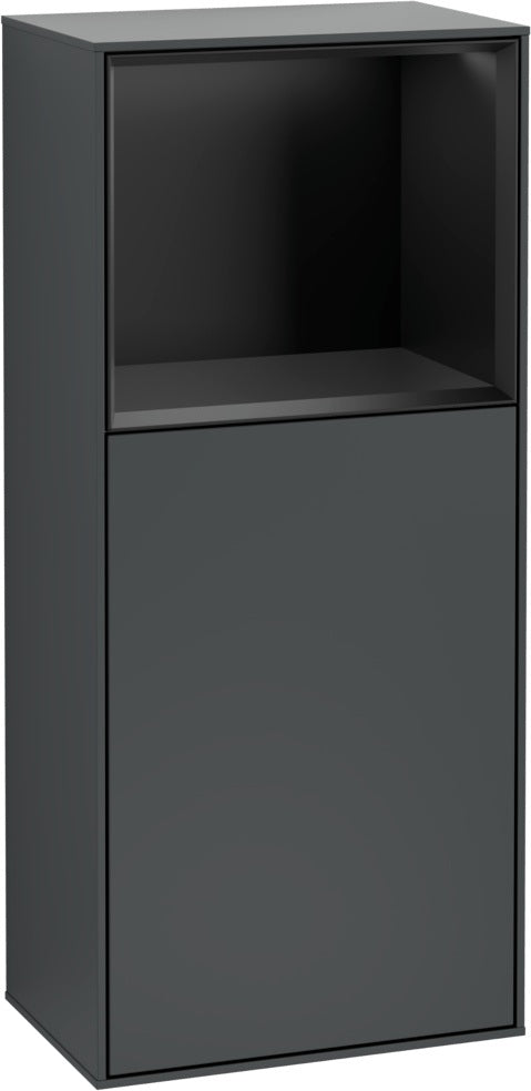 Villeroy & Boch Finion Seitenschrank G510GF, 418 mm, Glossy White Lacquer, mit Beleuchtung