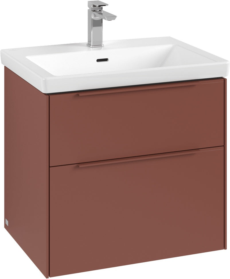 Villeroy & Boch Waschtischunterschrank Subway 3.0 C 576L0 Brilliant White mit LED-Beleuchtung