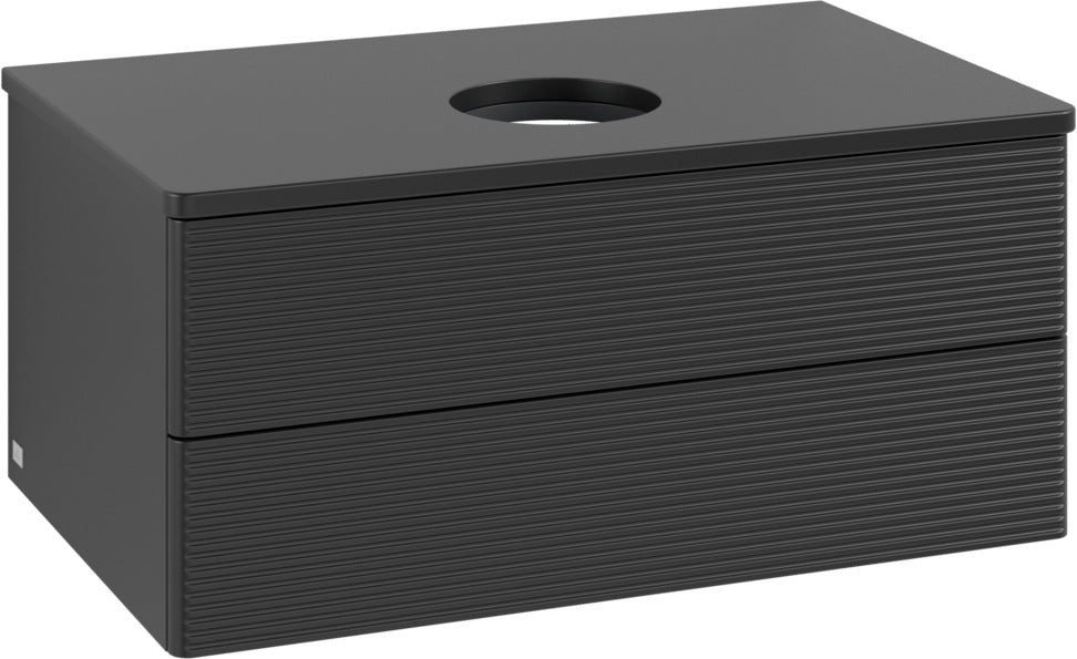 Villeroy & Boch Waschbeckenunterschrank Antao K19110 800x360x500 mm Anthracite Matt Lacquer