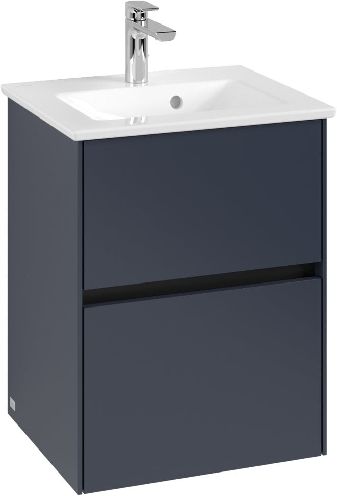 Villeroy & Boch Waschbeckenunterschrank Collaro C141 White Oak 472 mm mit SoftClosing